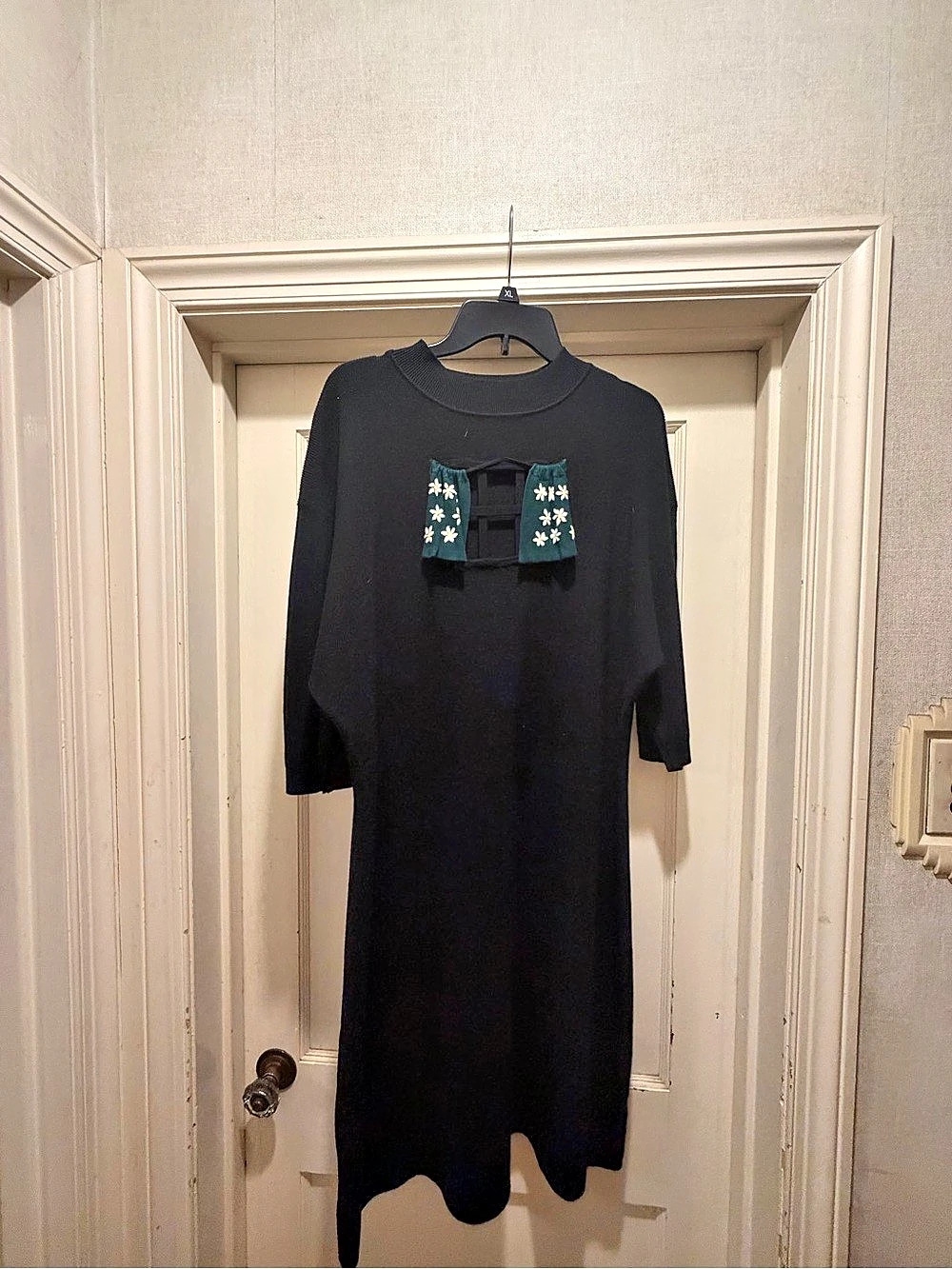 Fashion Brand Company Cleavage Curtains Viscose Knit Dress